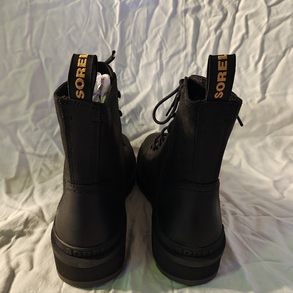 Sorel Hi-Line Lace Boot - Black - Picture 5 of 10